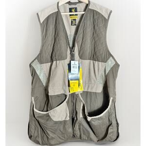 Browning Summit Shooting Vest 2XL NWT Men’s Clay Skeet Trap Hunting Rectar G2